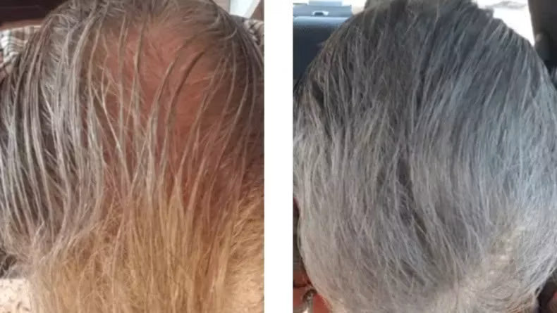 Customer before and after photo